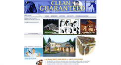 Desktop Screenshot of cleanguaranteed.net